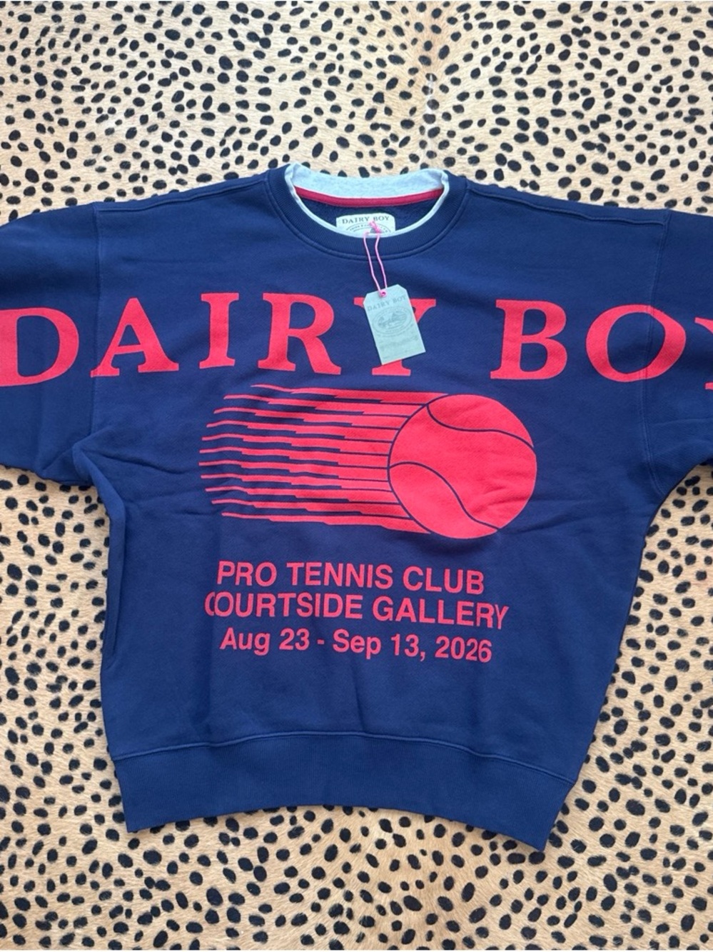 Dairy Boy Sport Home Slam Sweater- size medium